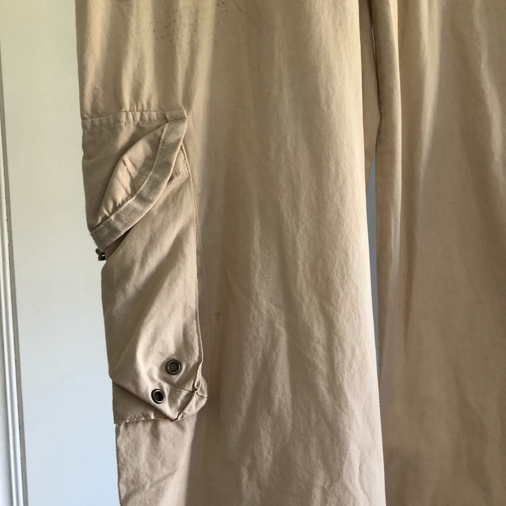 Beige/cream cargo utility pant - Picture 4 of 8